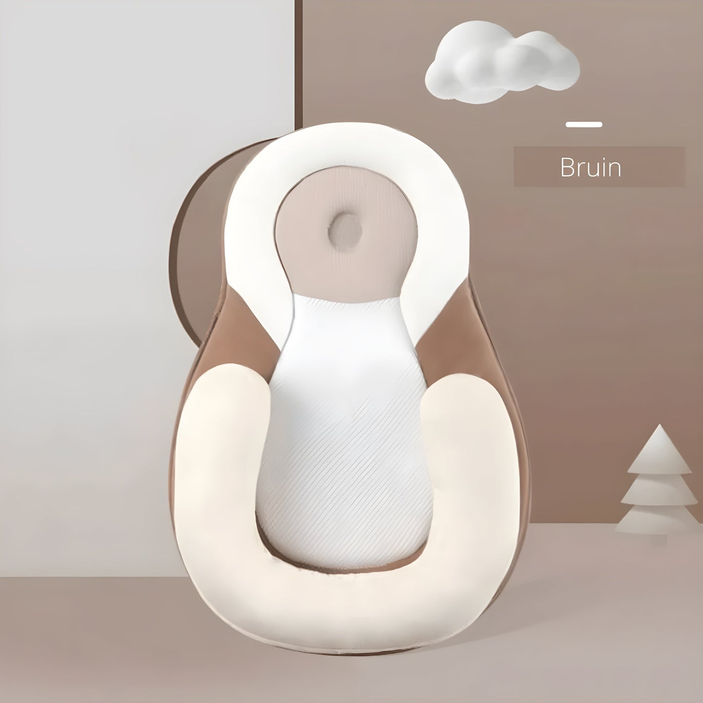 Almohada Bebé Ergonómica Transpirable