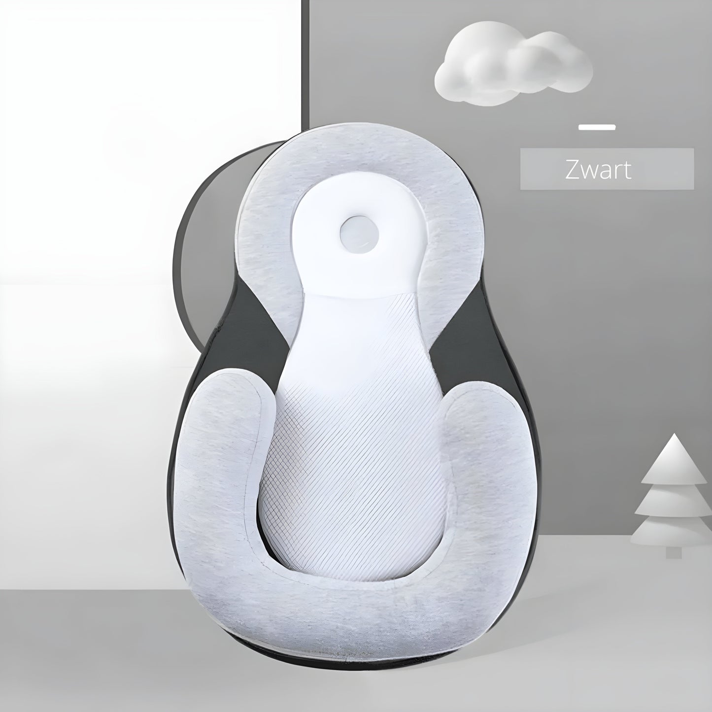 Almohada Bebé Ergonómica Transpirable