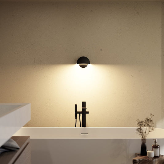 Nowoczesna Zewnętrzna Lampa Ścienna z Ciepłym Światłem