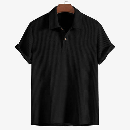 Polo Hombre Punto Waffle