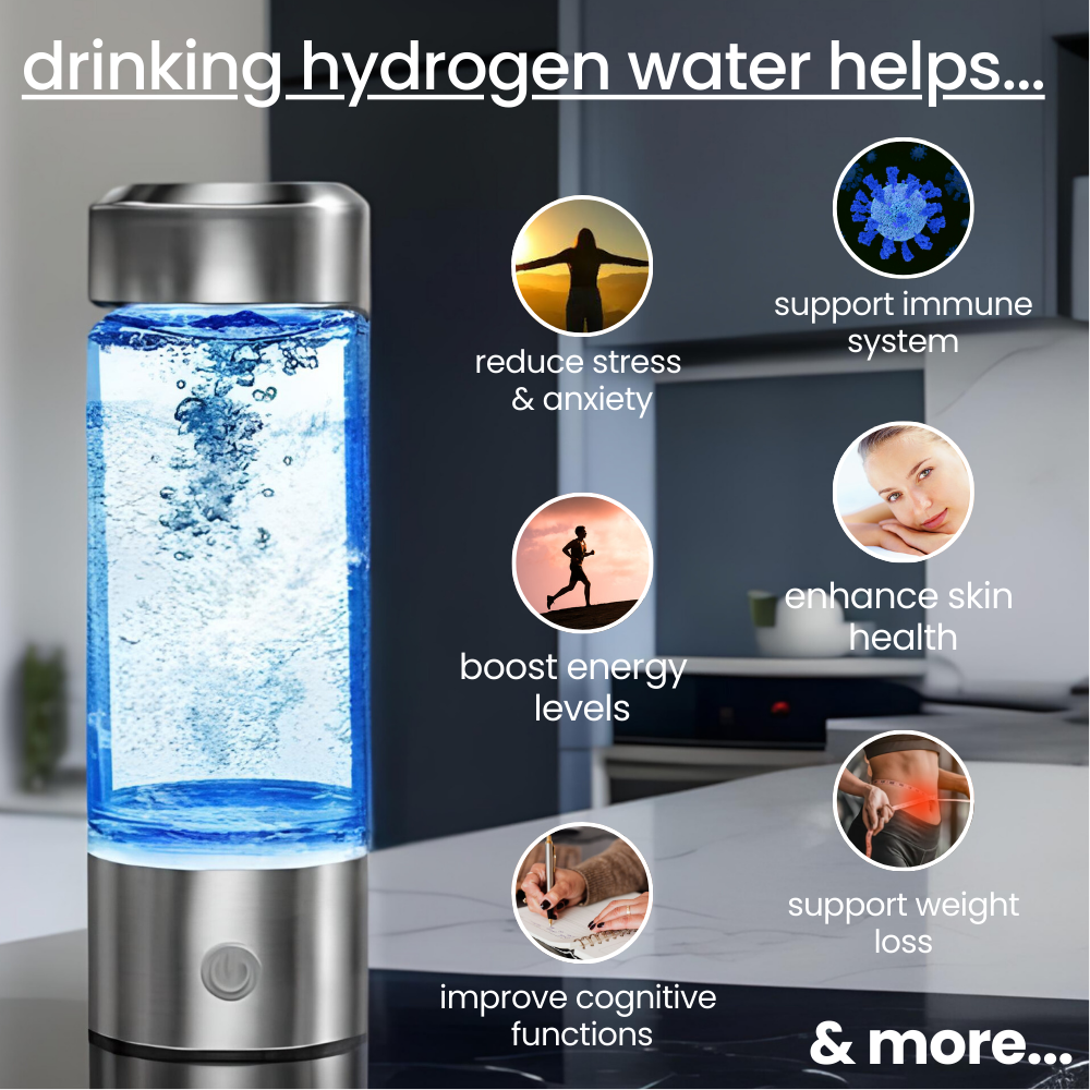 Botella Hidrógeno Agua