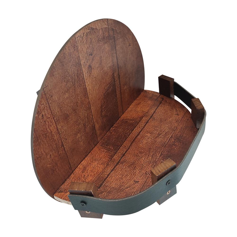 Estante Pared Barril Whisky