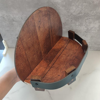 Estante Pared Barril Whisky