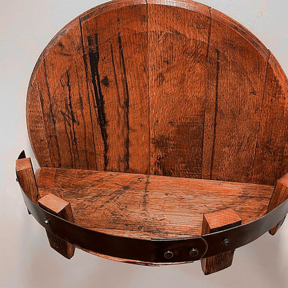 Estante Pared Barril Whisky