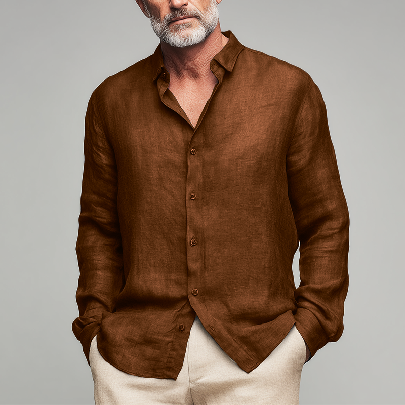 Camisa Hombre Lino