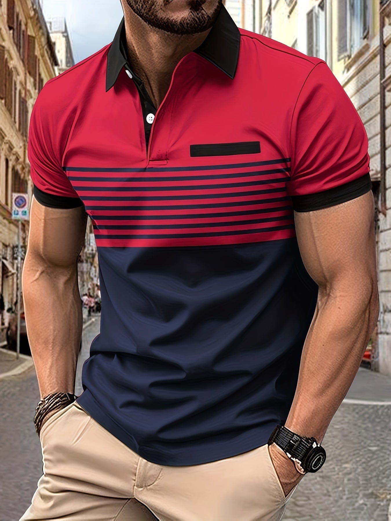 Polo de Verano a Rayas Lurean Hombre