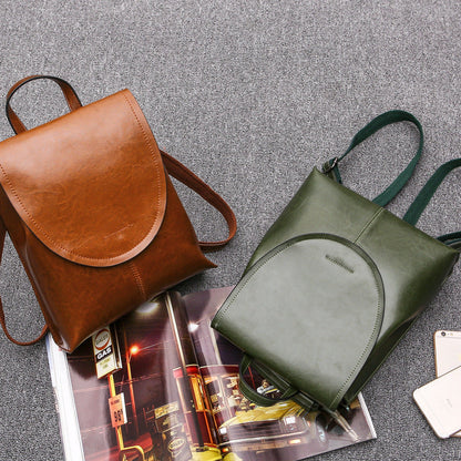 Mochila Cuero Mujer