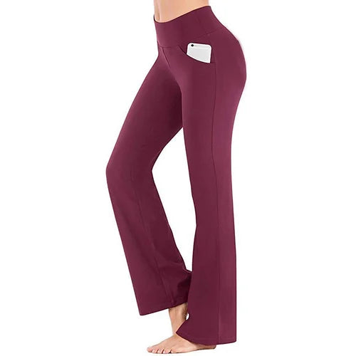 Pantalón Yoga Mujer Flare