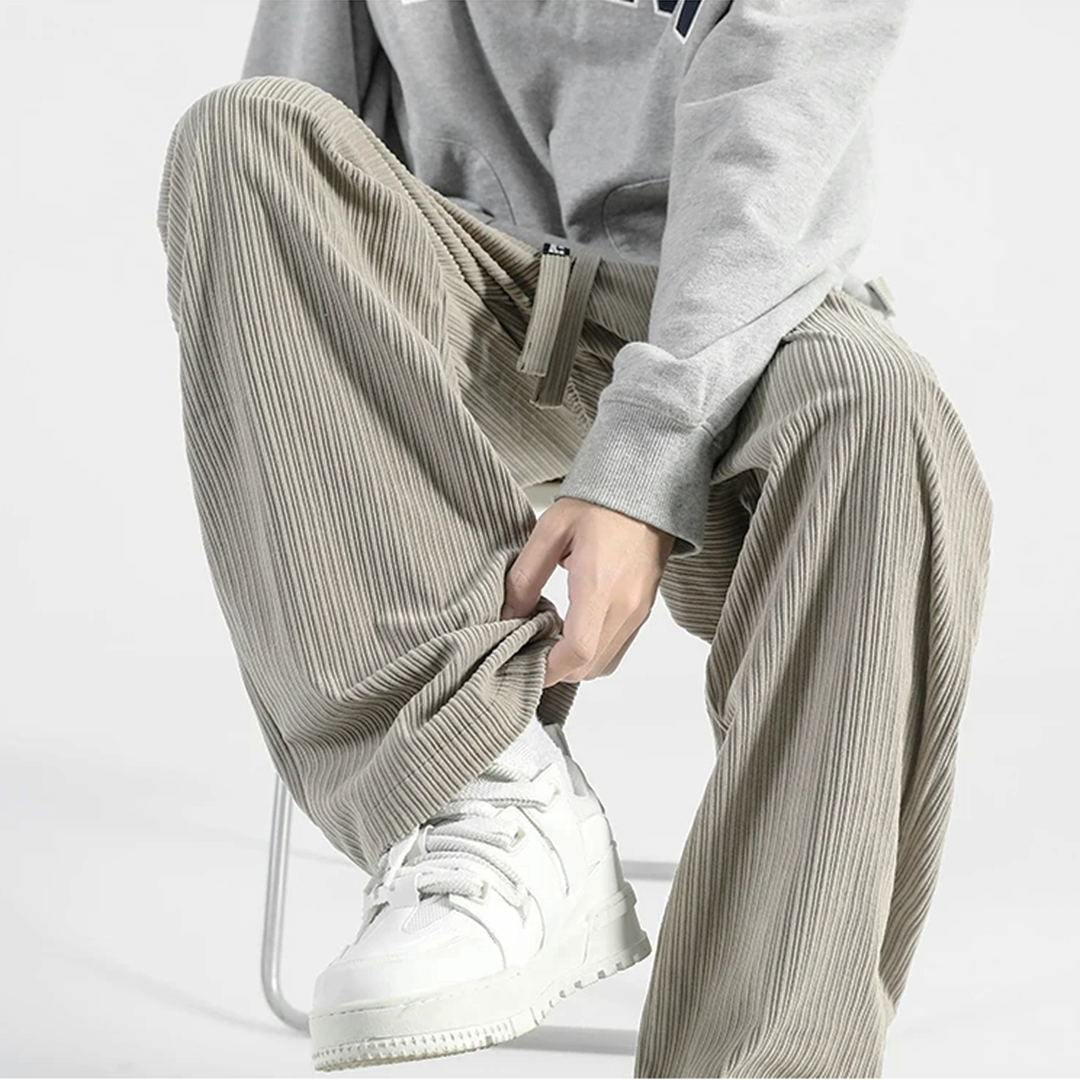 Pantalones Hombre Pana Gruesa
