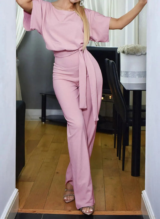 Mono Elegante Cintura Alta