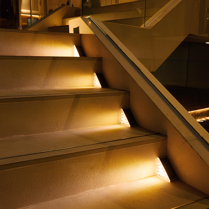 Luces Escalera Solar Exterior