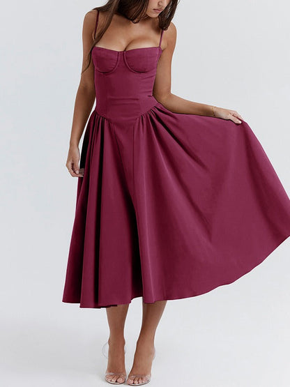 Vestido Midi Elegance Mujer