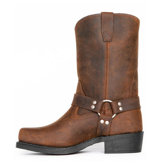 Botas Cowboy Hombre Piel