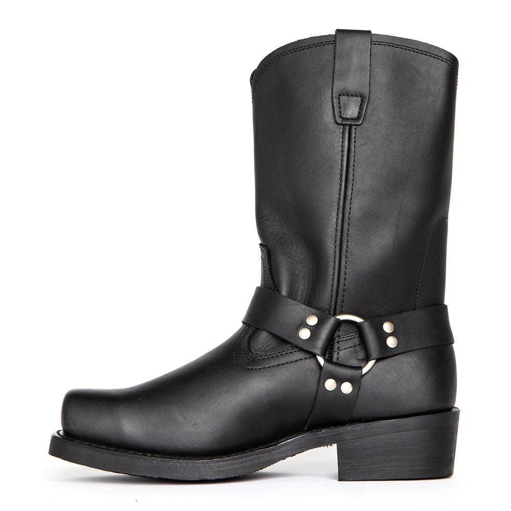 Botas Cowboy Hombre Piel