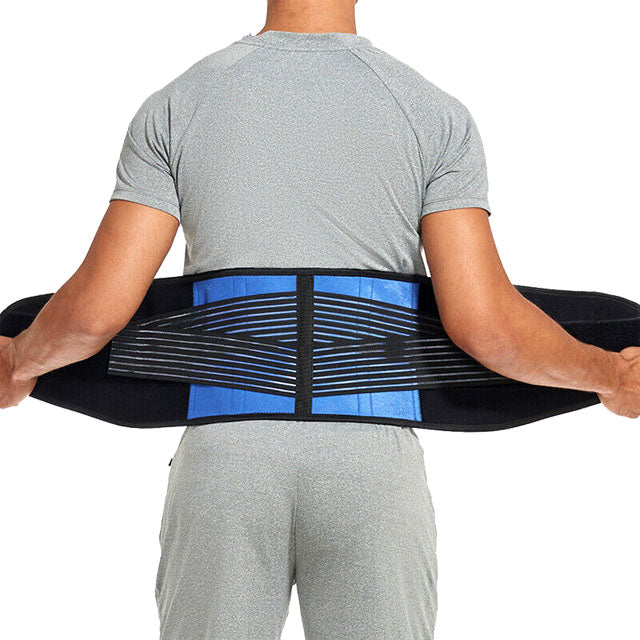 Faja Lumbar Ortopédica con Doble Ajuste – Soporte para Espalda Baja