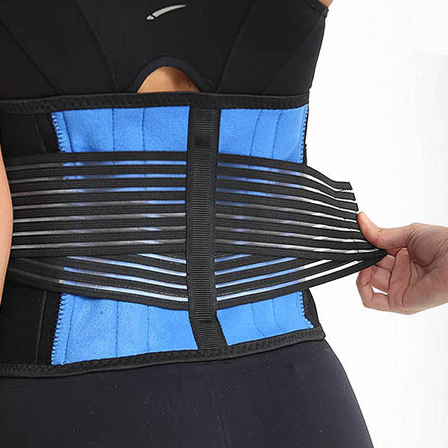 Faja Lumbar Ortopédica con Doble Ajuste – Soporte para Espalda Baja