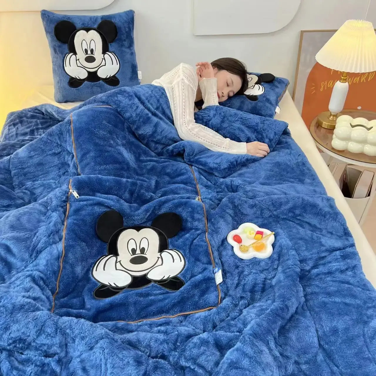 Manta Cojín Reversible