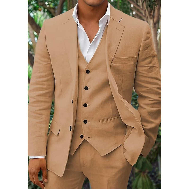 Traje Hombre Lino