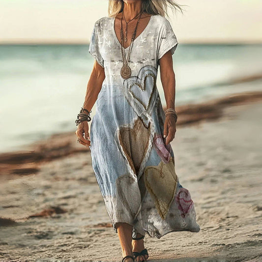 Vestido Mujer Corazones