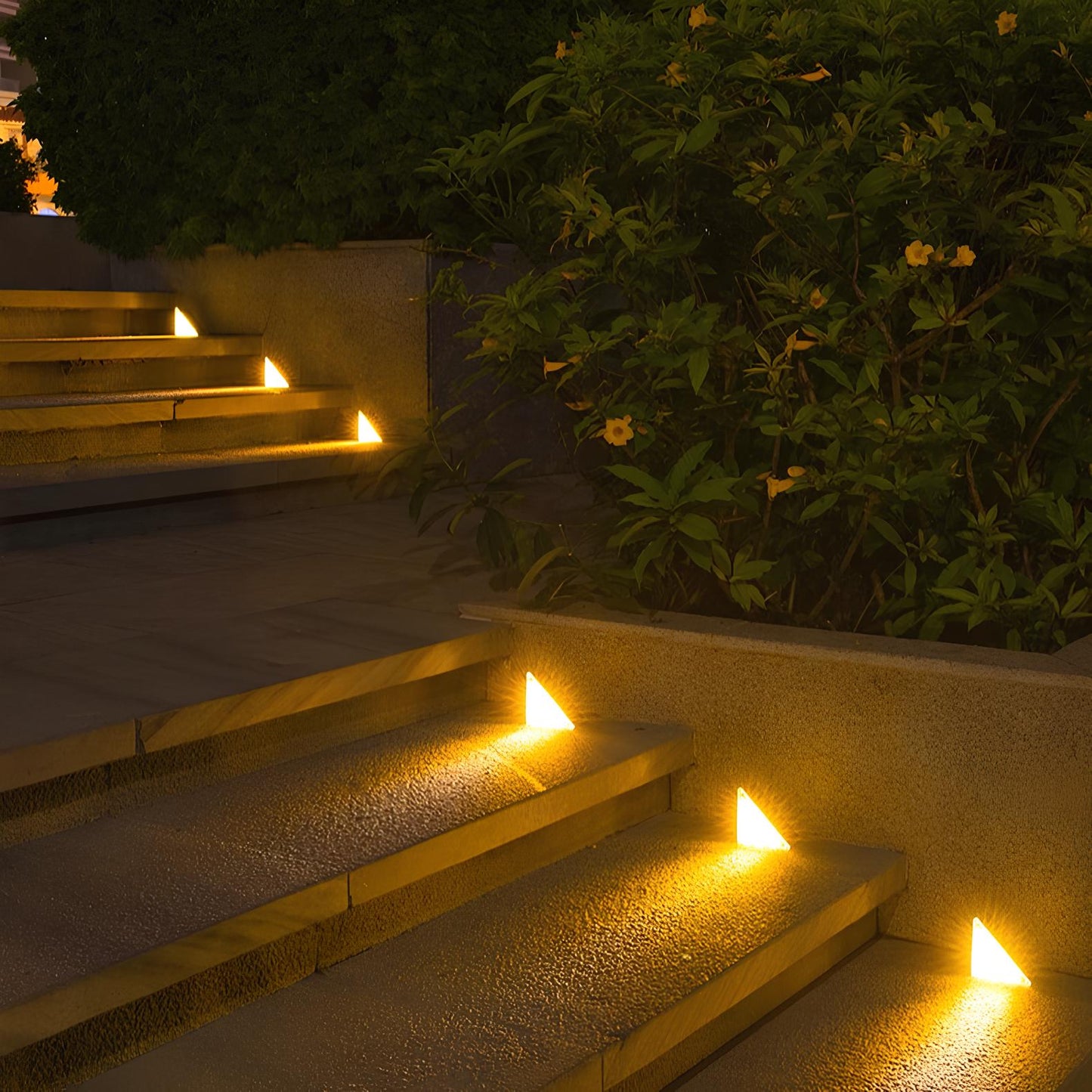 Luces Escalera Solar Exterior