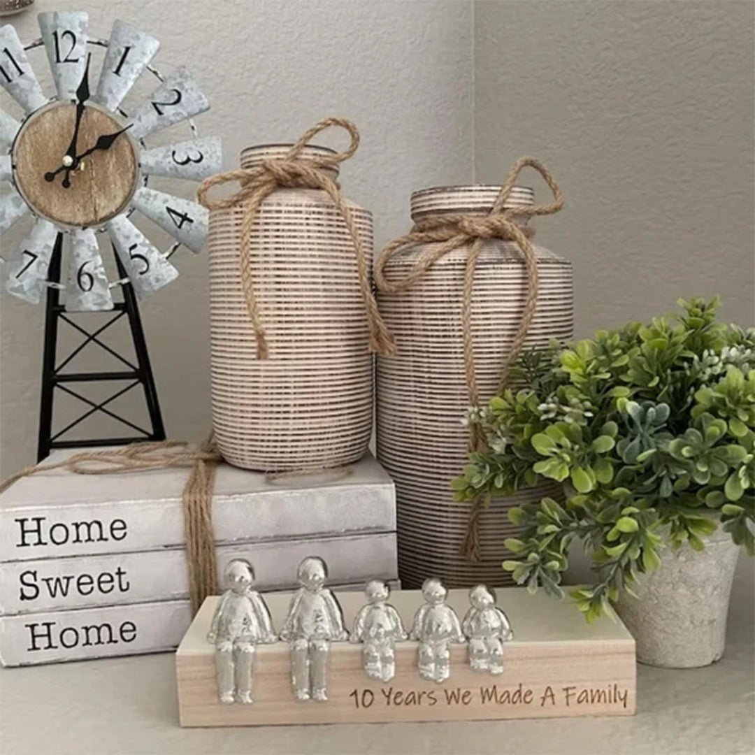 Escultura Familia Conexión