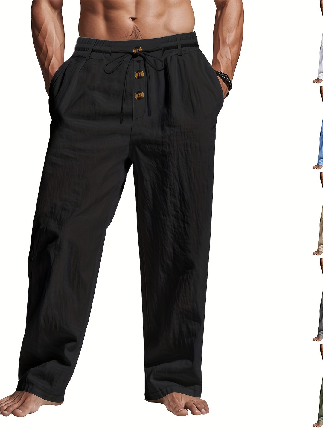 Pantalón Lino Hombre Valencia