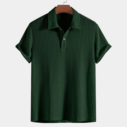 Polo Hombre Punto Waffle