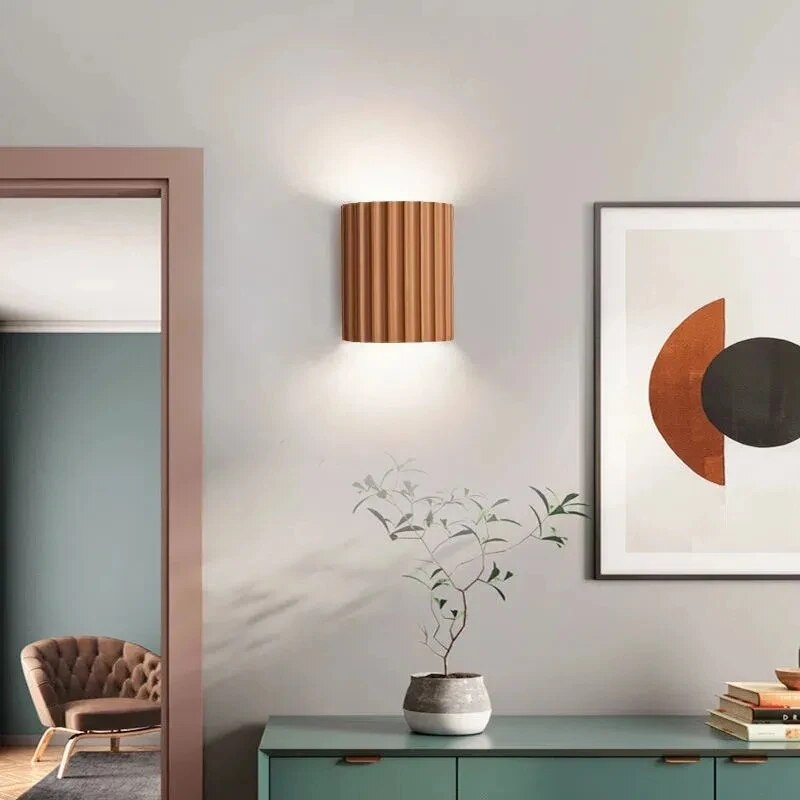 Aura – Lámparas de pared modernas en resina artística