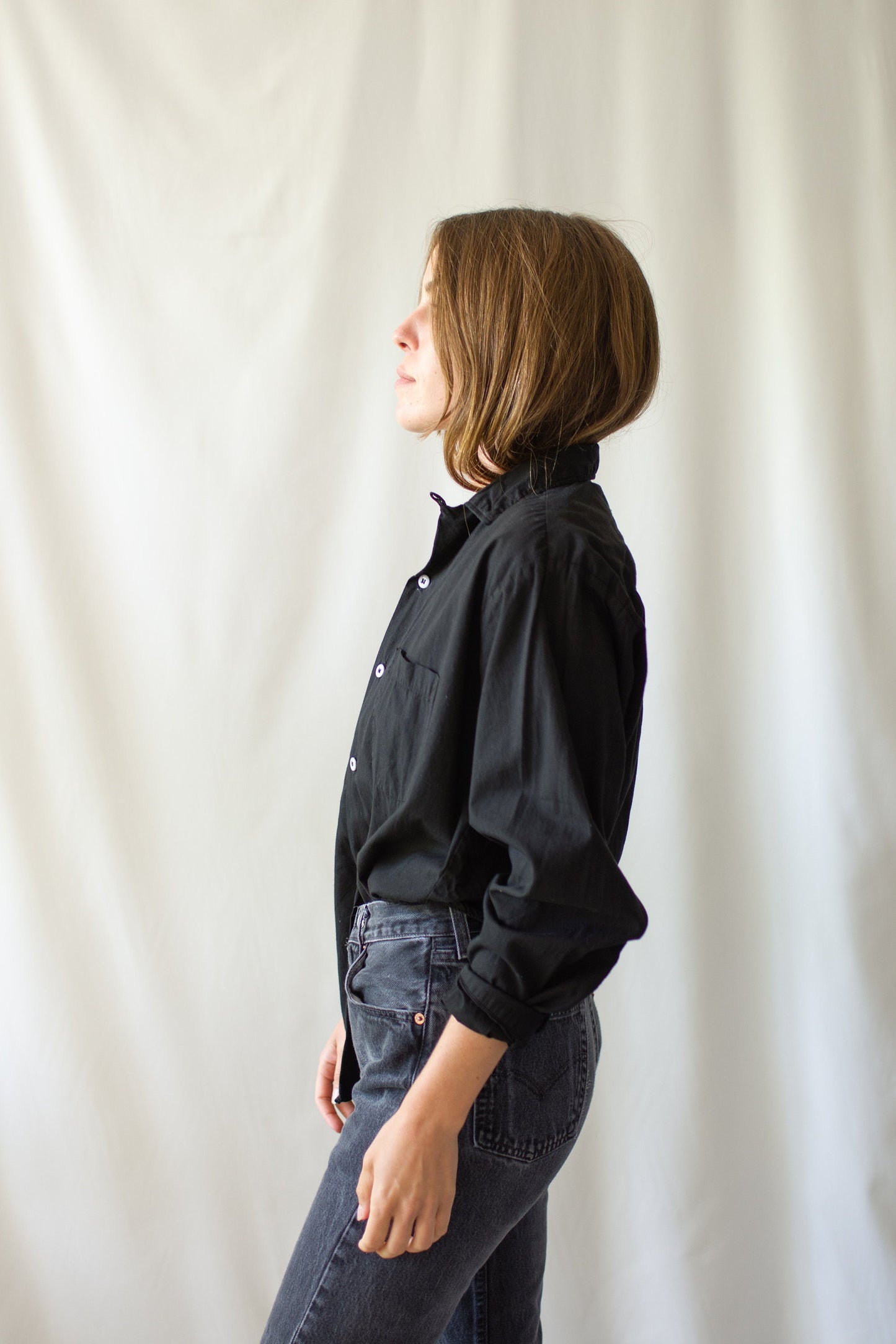 Camisa Vintage Negra