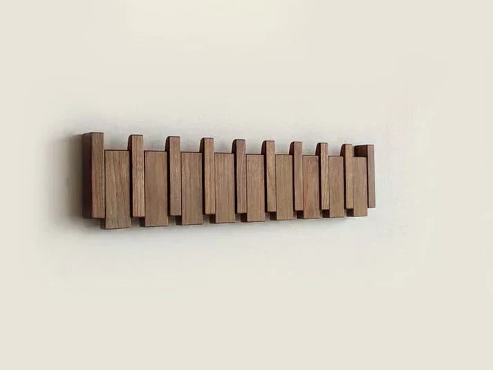 Perchero Madera Diseño Piano