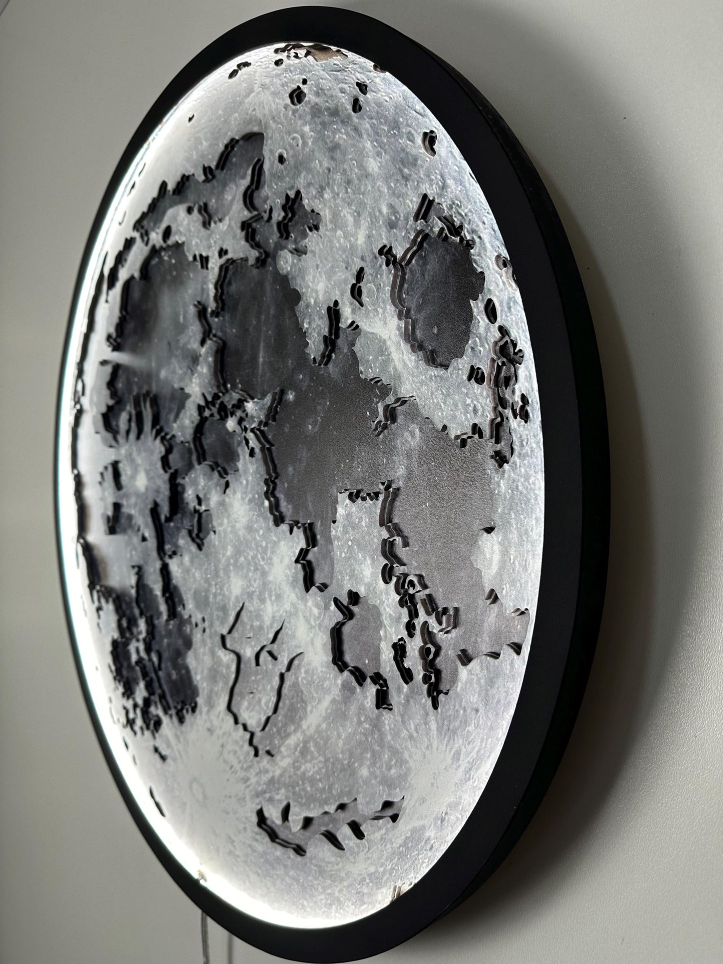 Lámpara Pared Luna LED