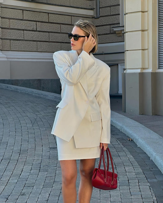 Conjunto Blazer Falda