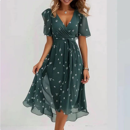 Vestido Cruzado Midi Verano