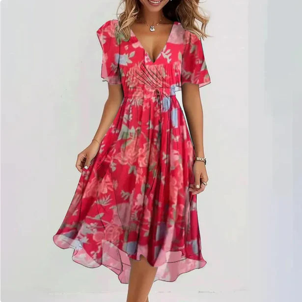 Vestido Cruzado Midi Verano
