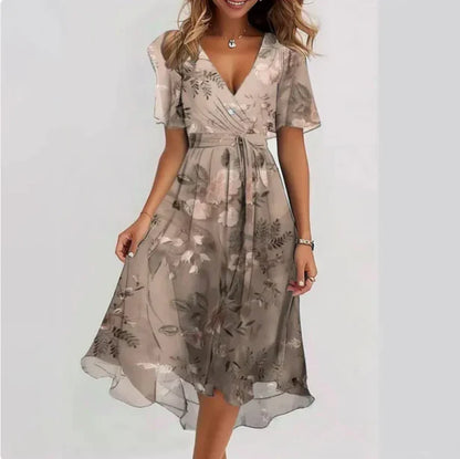 Vestido Cruzado Midi Verano