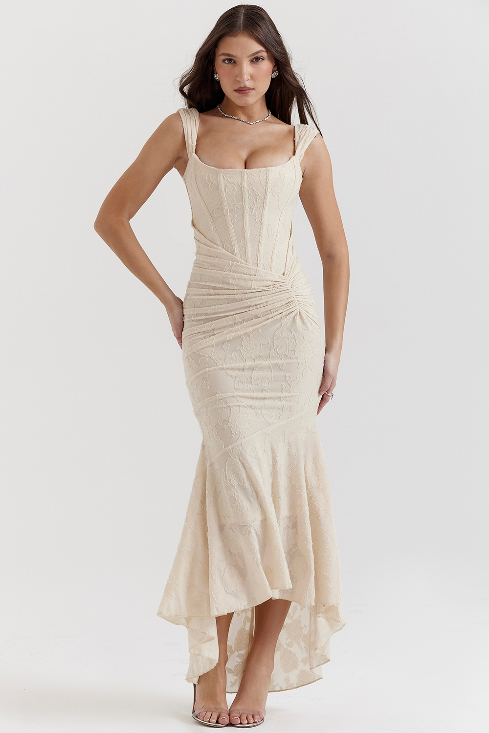 Vestido Encaje Largo