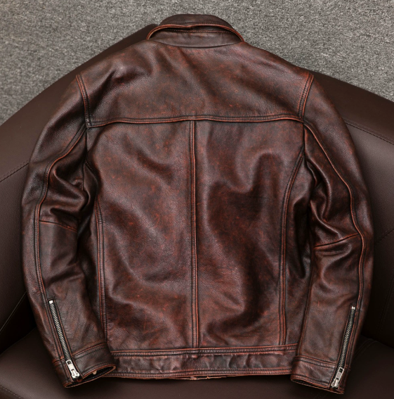 Chaqueta Cuero Hombre