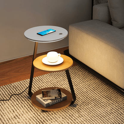 Mesa Auxiliar LED Inalámbrica