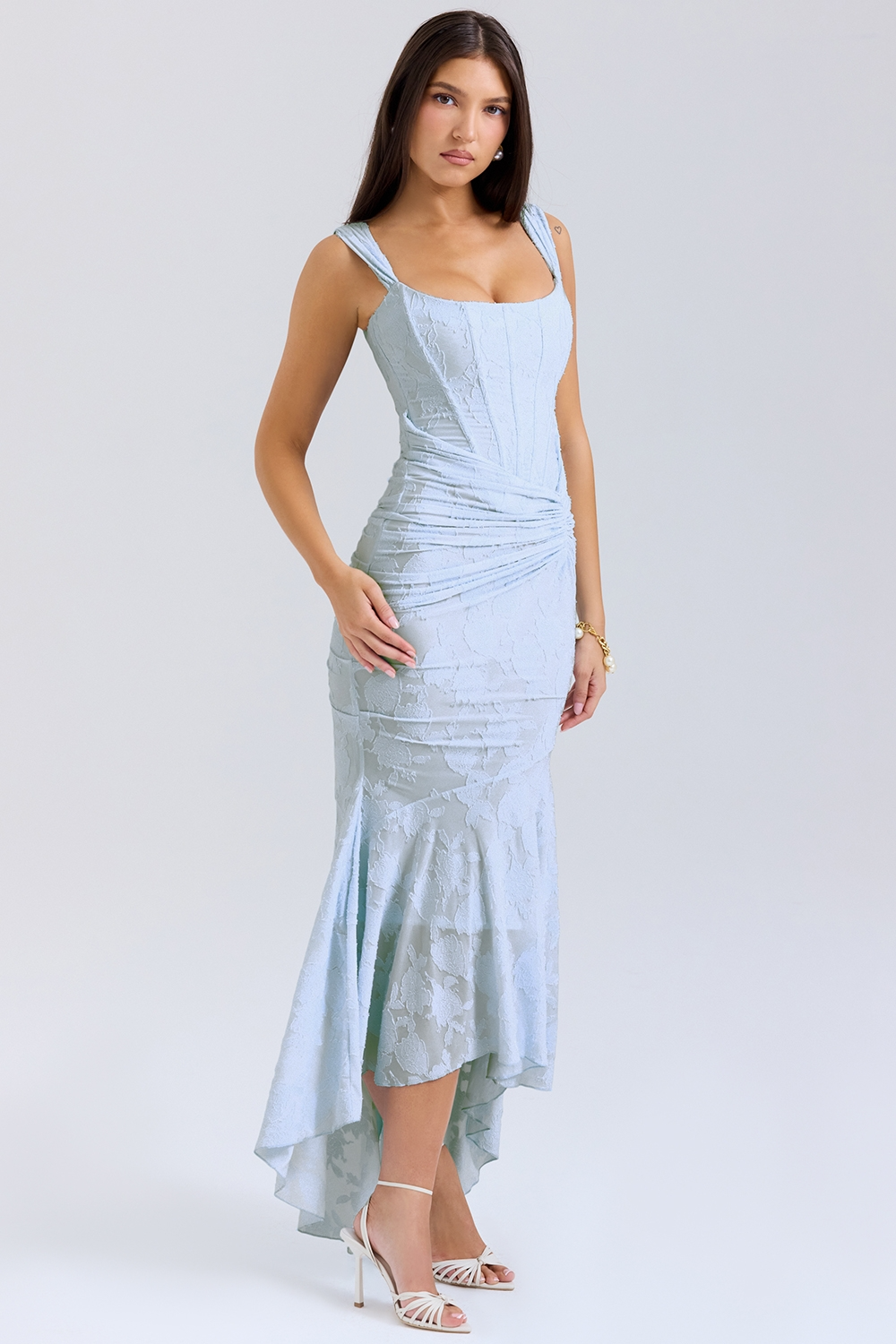 Vestido Encaje Largo