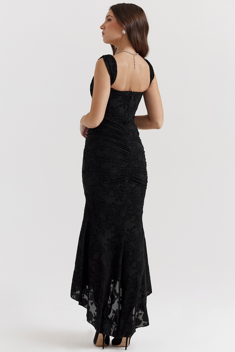 Vestido Encaje Largo