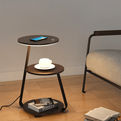 Mesa Auxiliar LED Inalámbrica