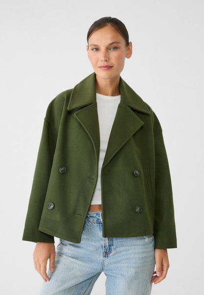 Chaqueta Mujer Corta Doble