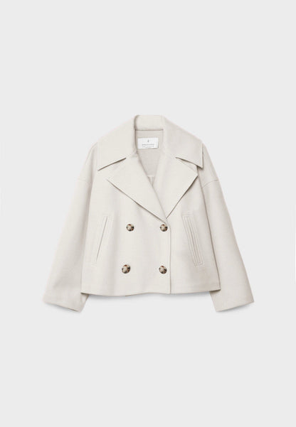Chaqueta Mujer Corta Doble