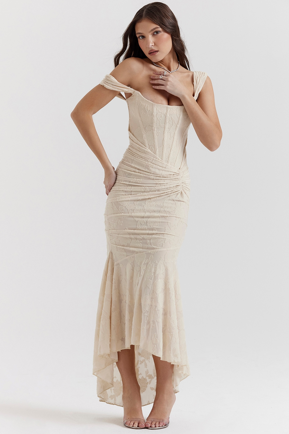 Vestido Encaje Largo