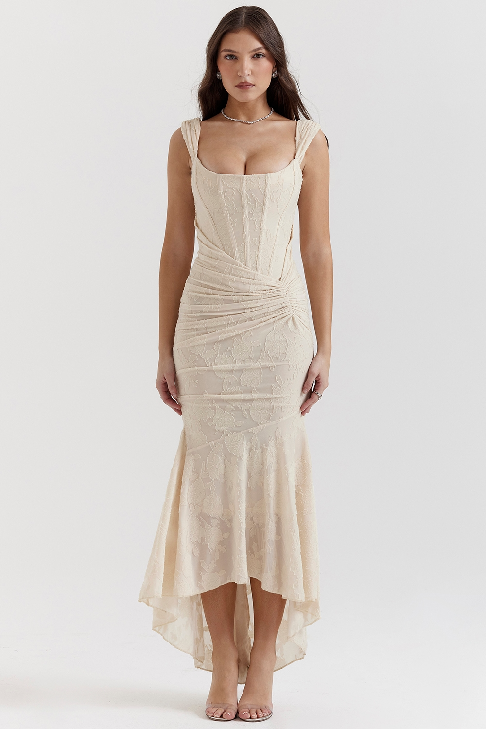 Vestido Encaje Largo