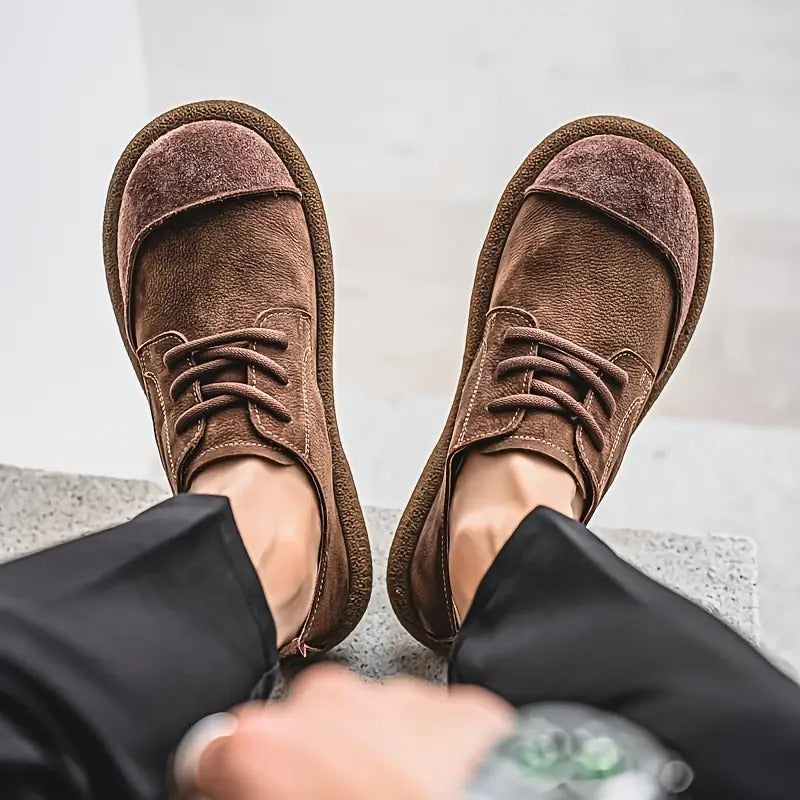 Zapatos Ortopédicos de Cuero Valier Hombre