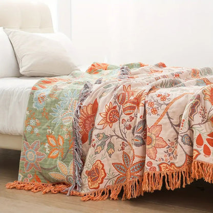 Manta Boho Algodón