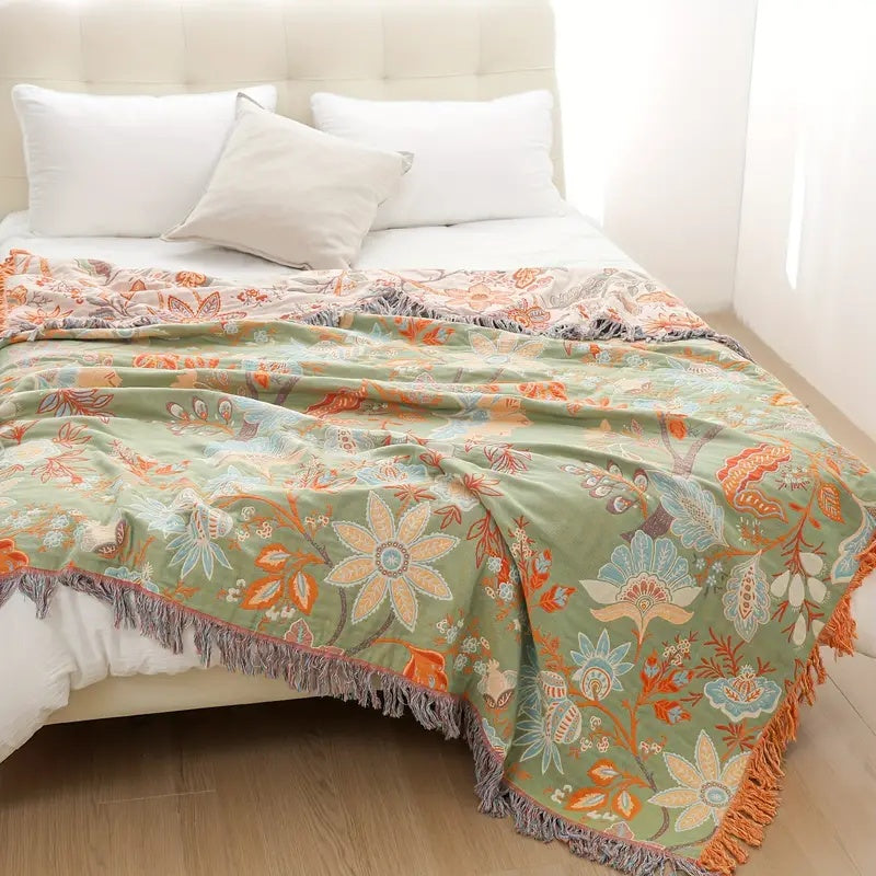Manta Boho Algodón