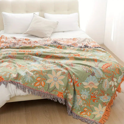 Manta Boho Algodón
