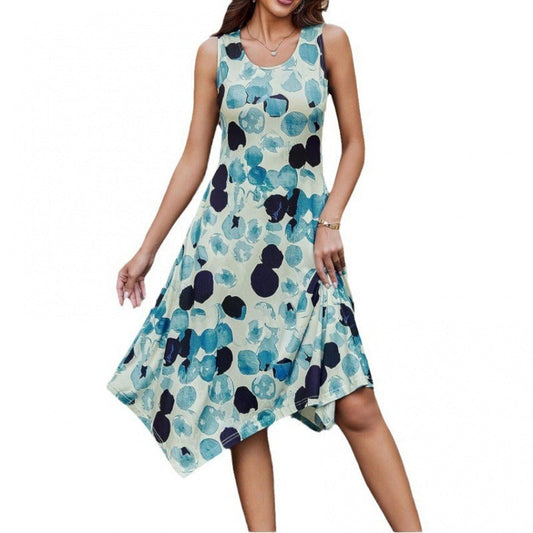 Vestido Midi Abstracto